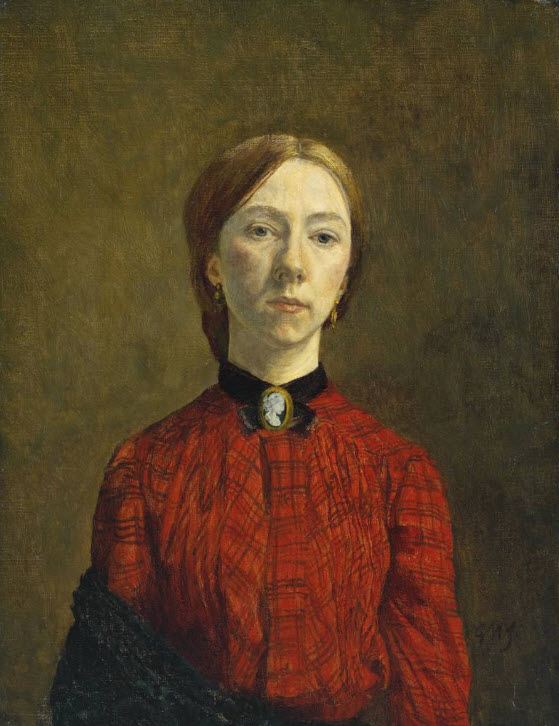 Gwen John, Self Portrait, 1902.